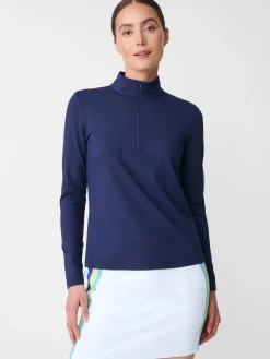 Ace 1/4 Zip Top-J.McLaughlin Best