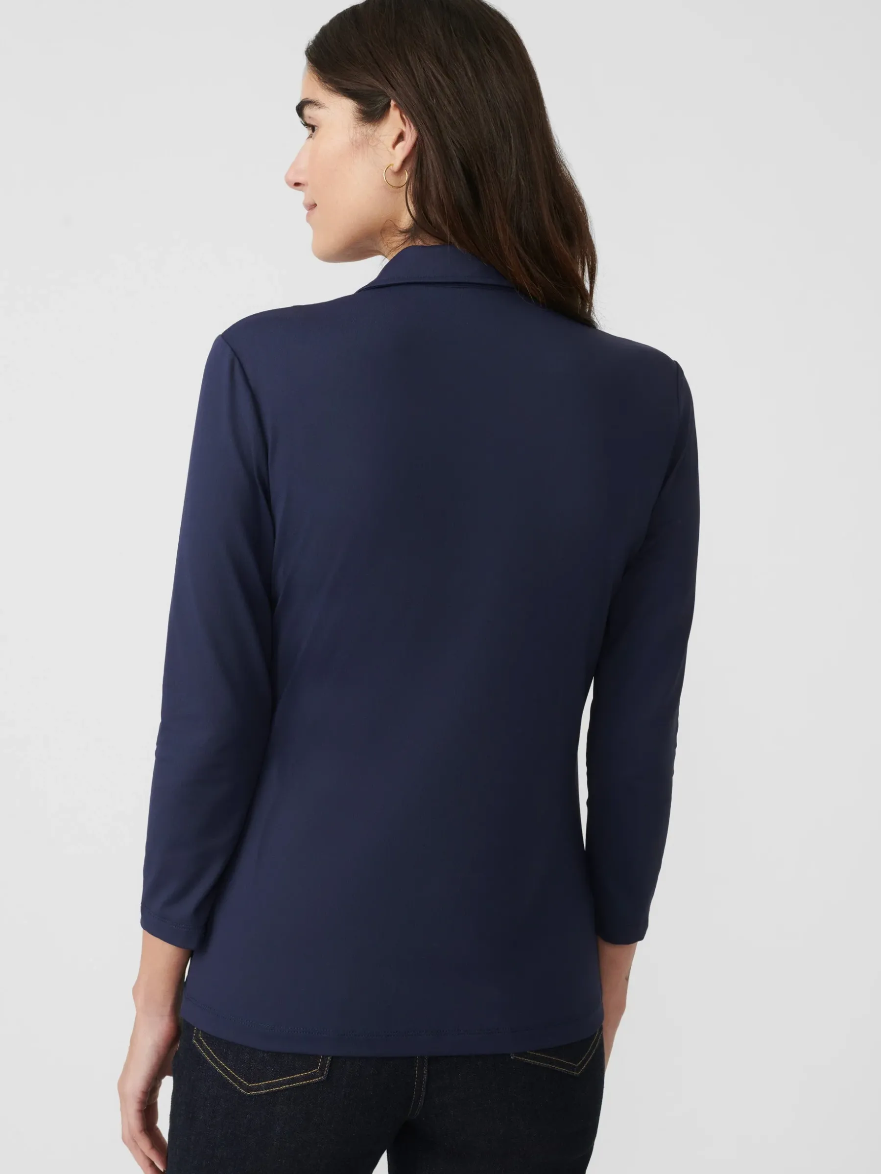 Aida 3/4 Sleeve Top-J.McLaughlin Clearance