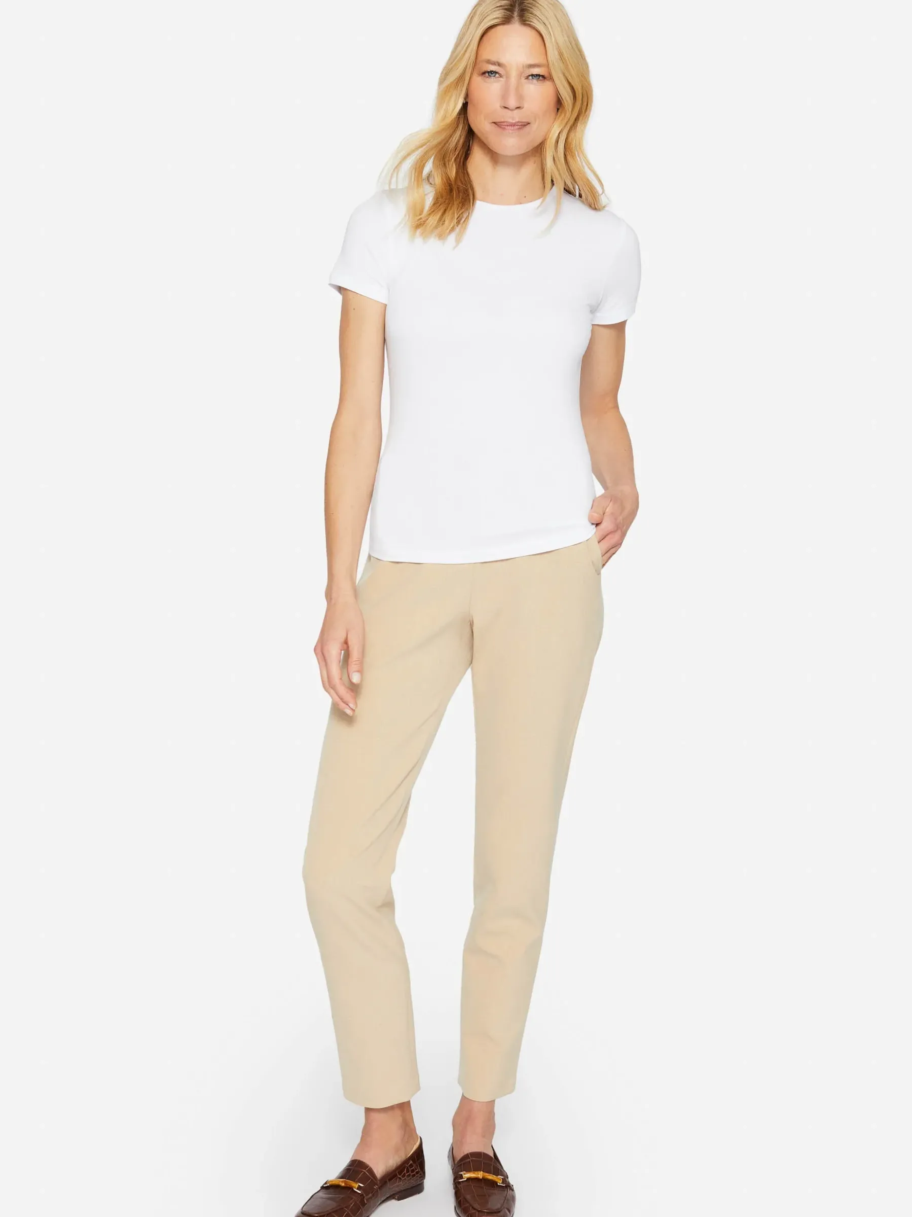 Allie Cap Sleeve Tee-J.McLaughlin Sale