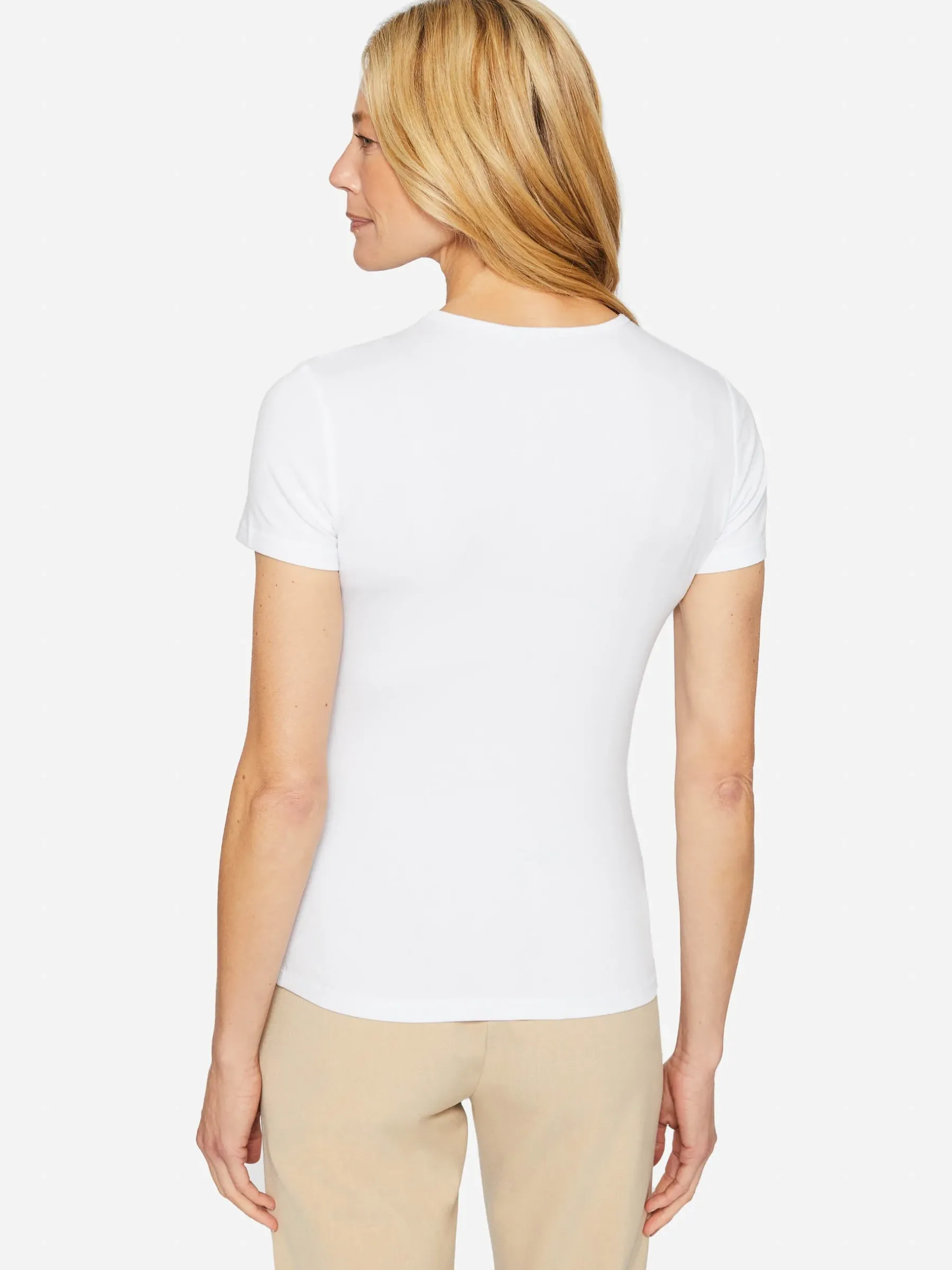 Allie Cap Sleeve Tee-J.McLaughlin Sale