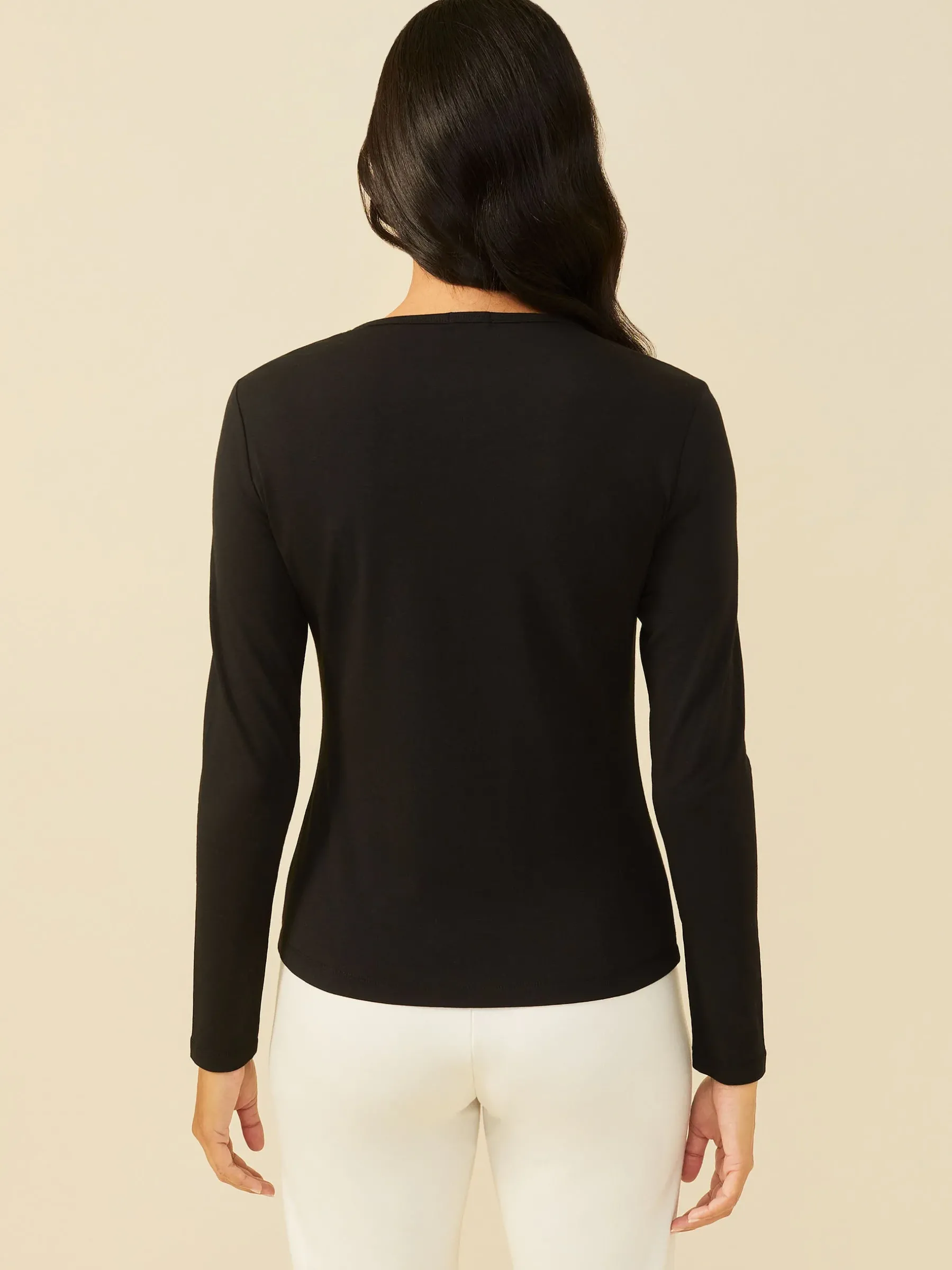 Allie Long Sleeve Tee-J.McLaughlin Best