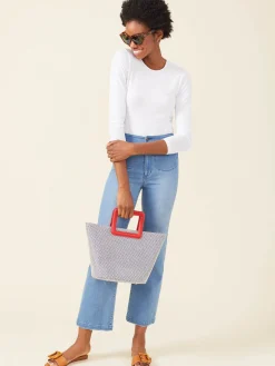 Allie Long Sleeve Tee-J.McLaughlin Outlet