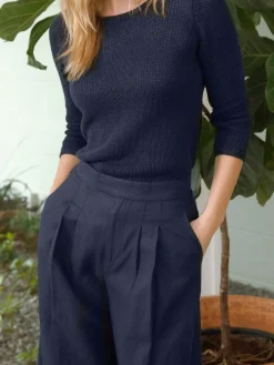 Amal Linen Blend Pants-J.McLaughlin Sale