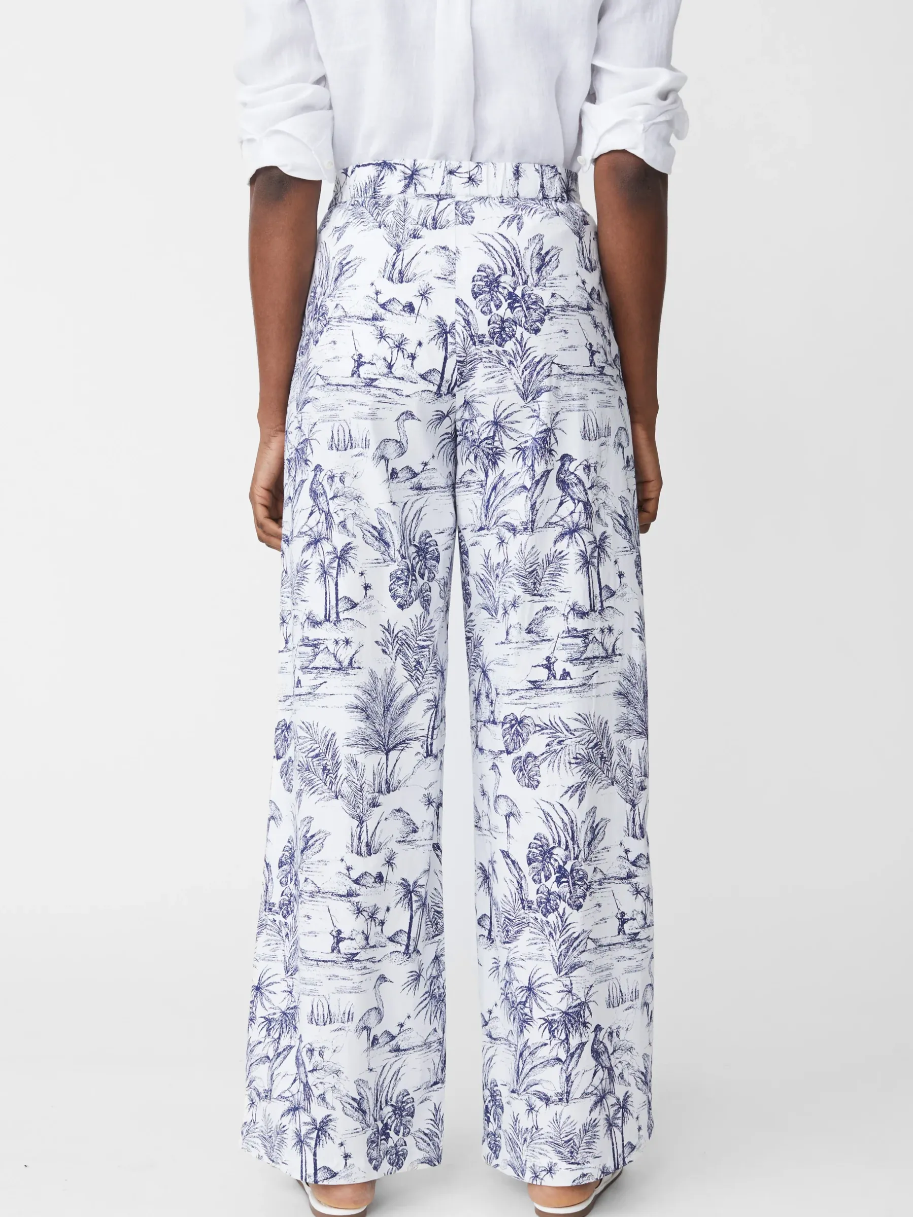 Amal Pants In Heron Toile-J.McLaughlin New
