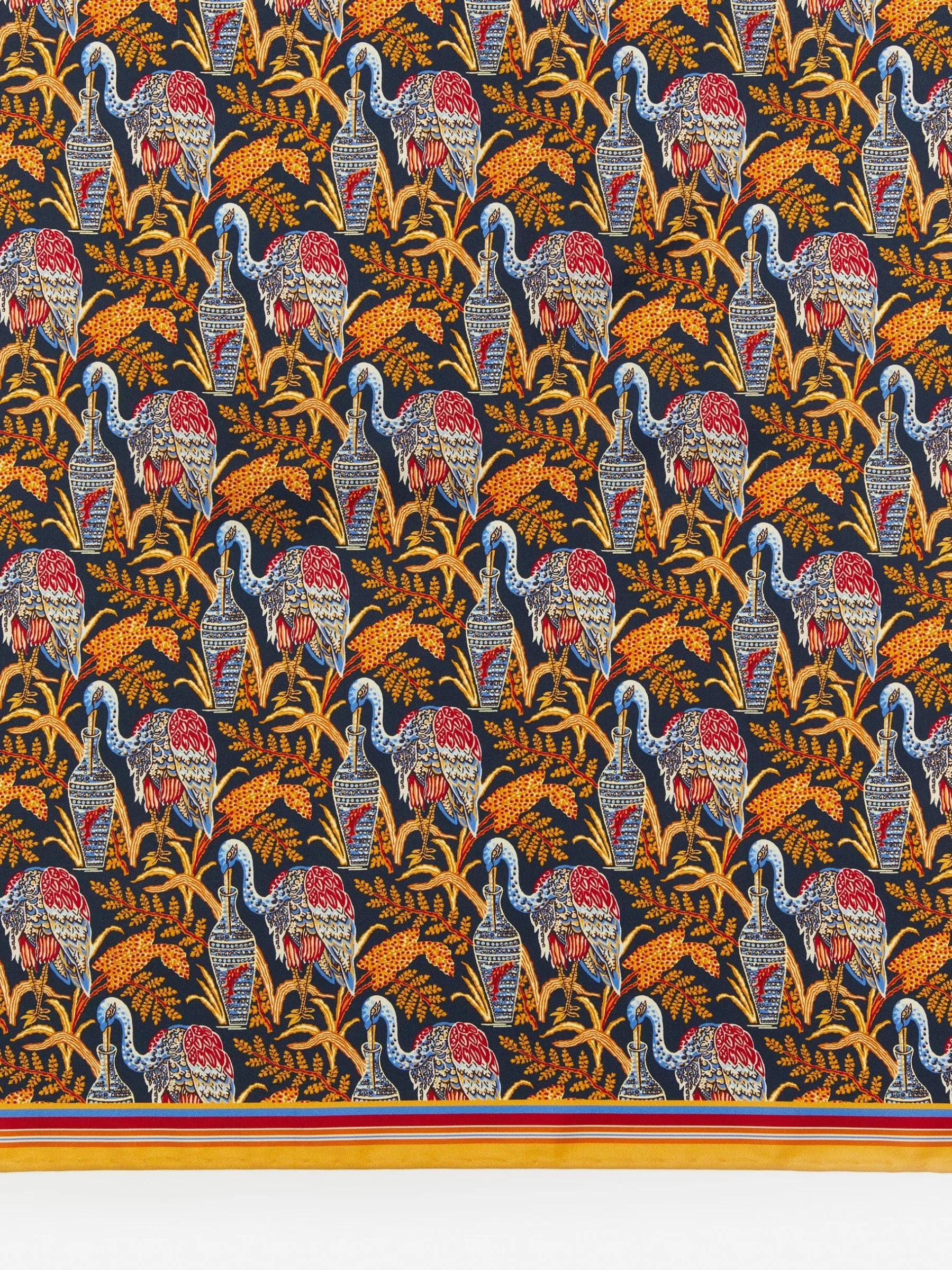 Amoura Silk Scarf In Rare Bird Square-J.McLaughlin Best