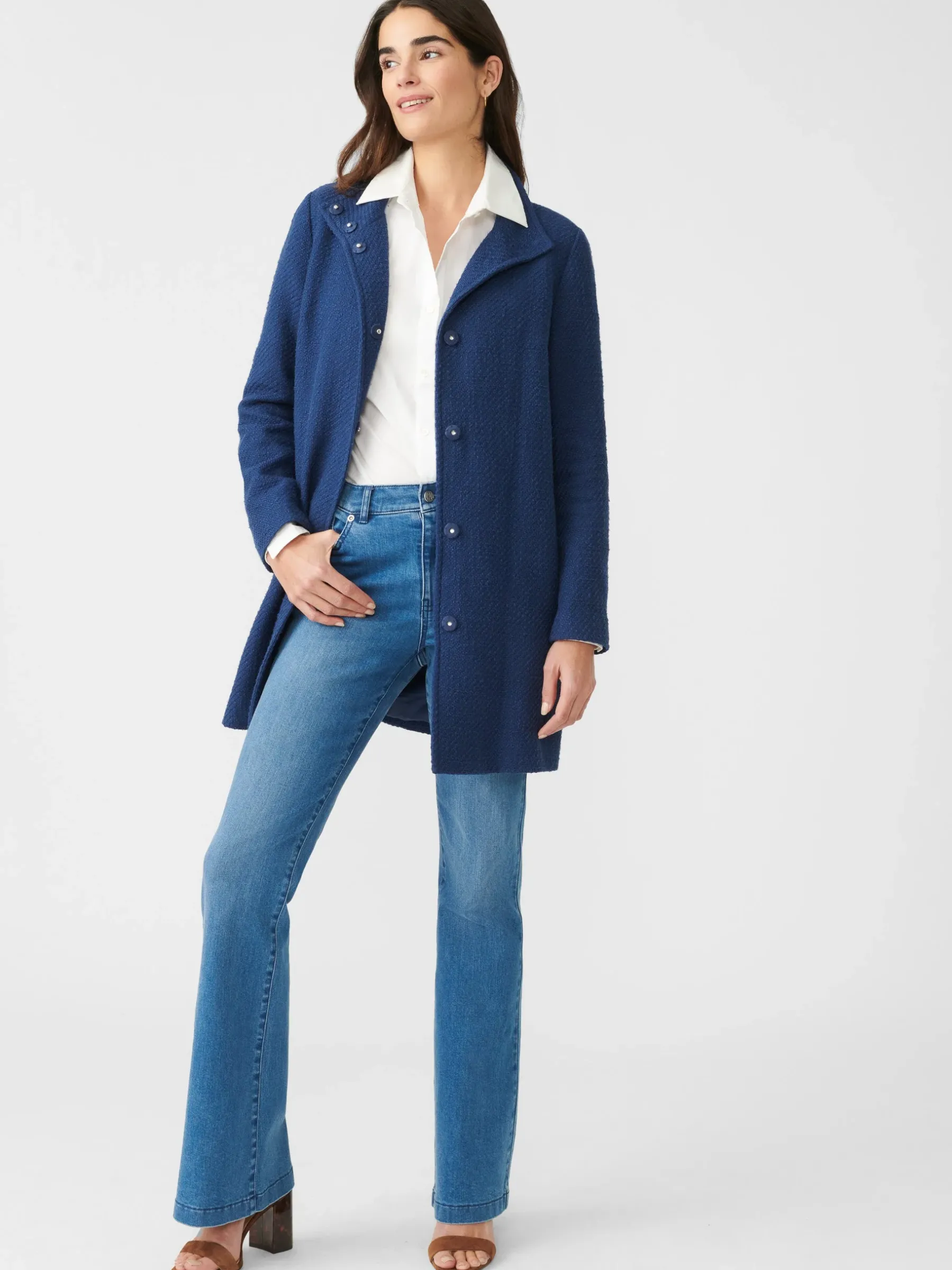 Arden Tweed Coat-J.McLaughlin Hot