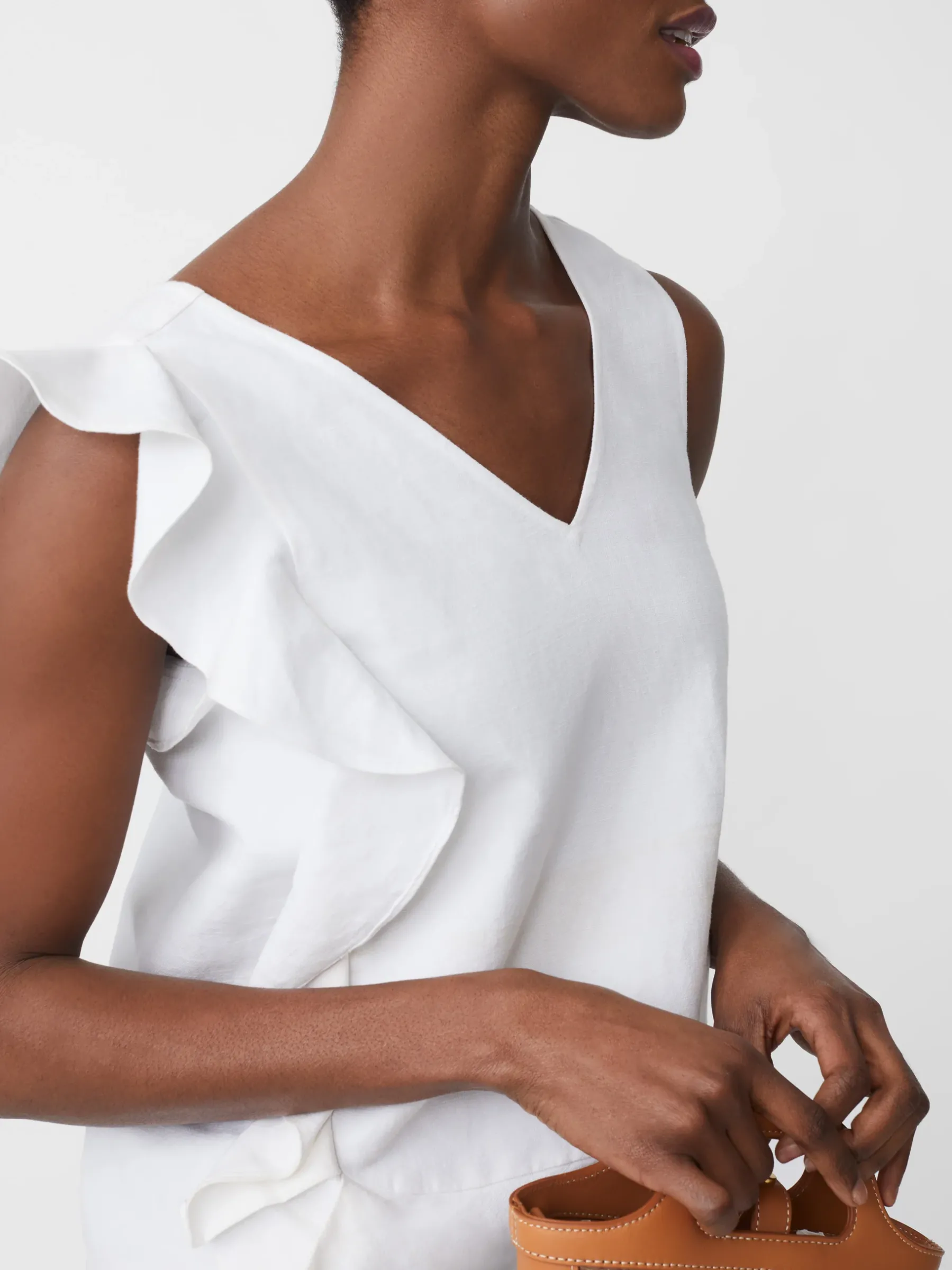 Athena Linen Blouse-J.McLaughlin Sale