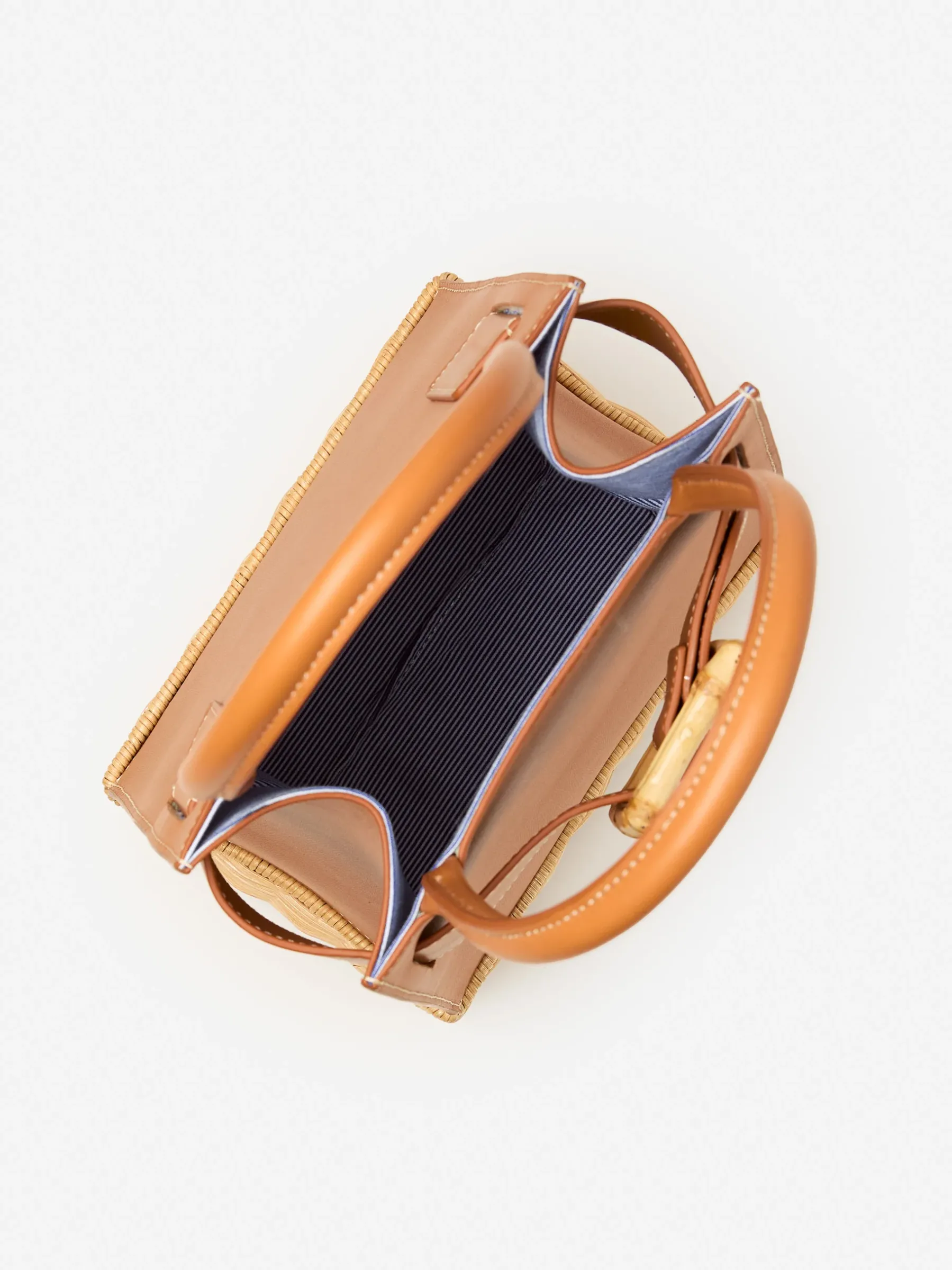 Avenue Wicker Handbag-J.McLaughlin Hot