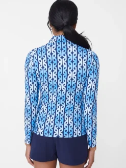 Bedford Top In Mini Block Chain-J.McLaughlin Best