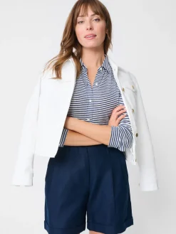 Betty Linen Shirt In Stripe-J.McLaughlin Best