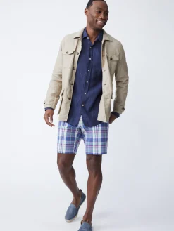 Brando Linen Safari Jacket In Herringbone-J.McLaughlin Fashion