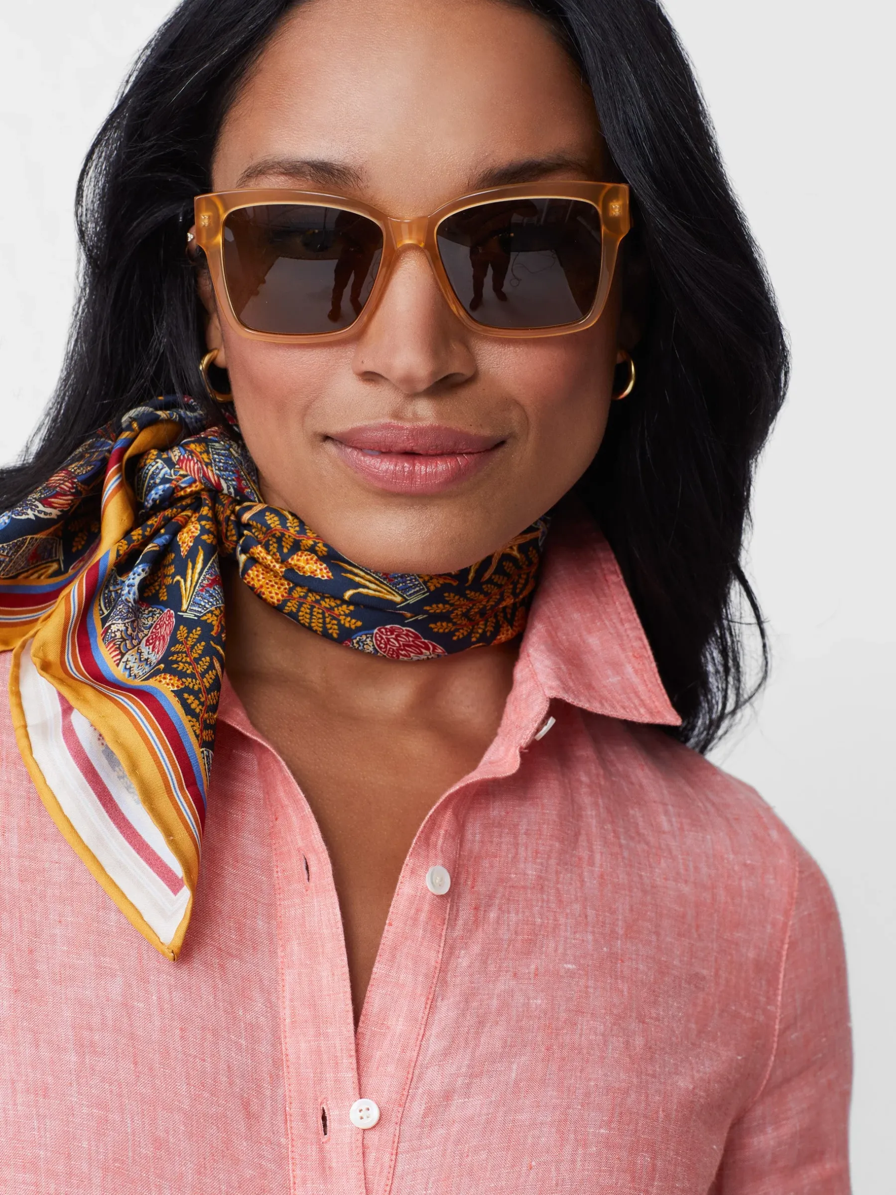 Britt Linen Shirt-J.McLaughlin Best
