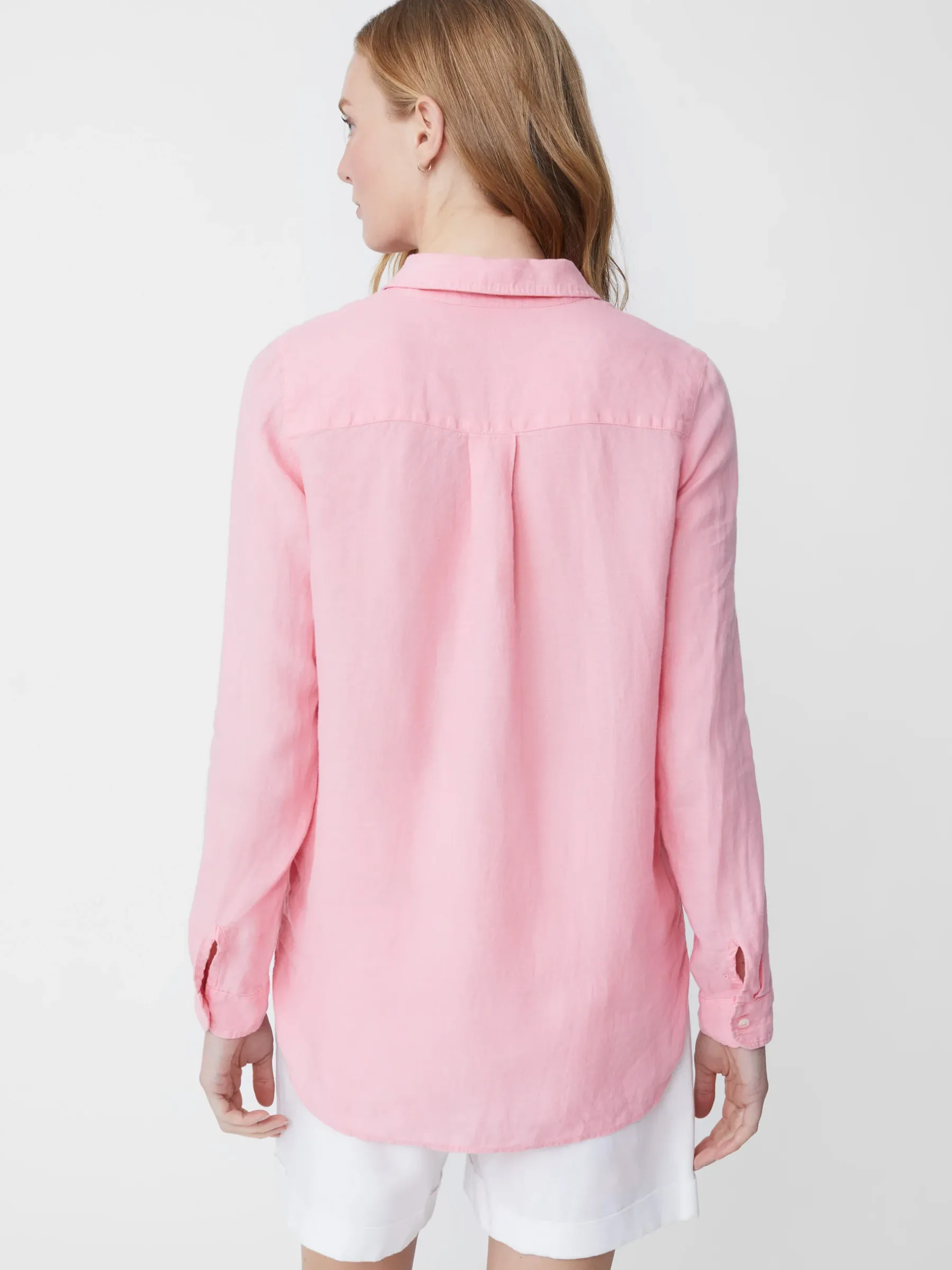 Britt Linen Shirt-J.McLaughlin Hot