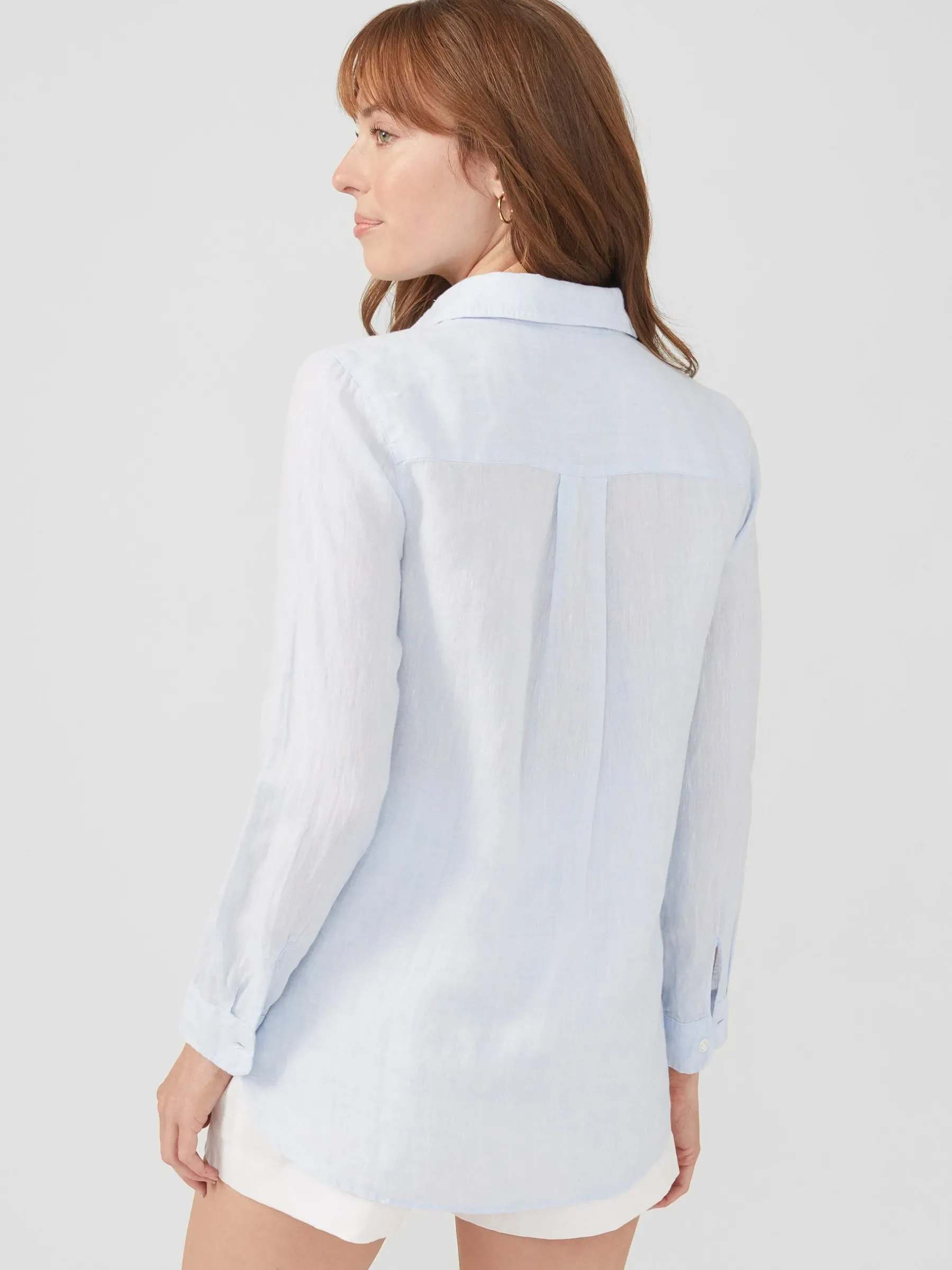 Britt Linen Shirt-J.McLaughlin Sale