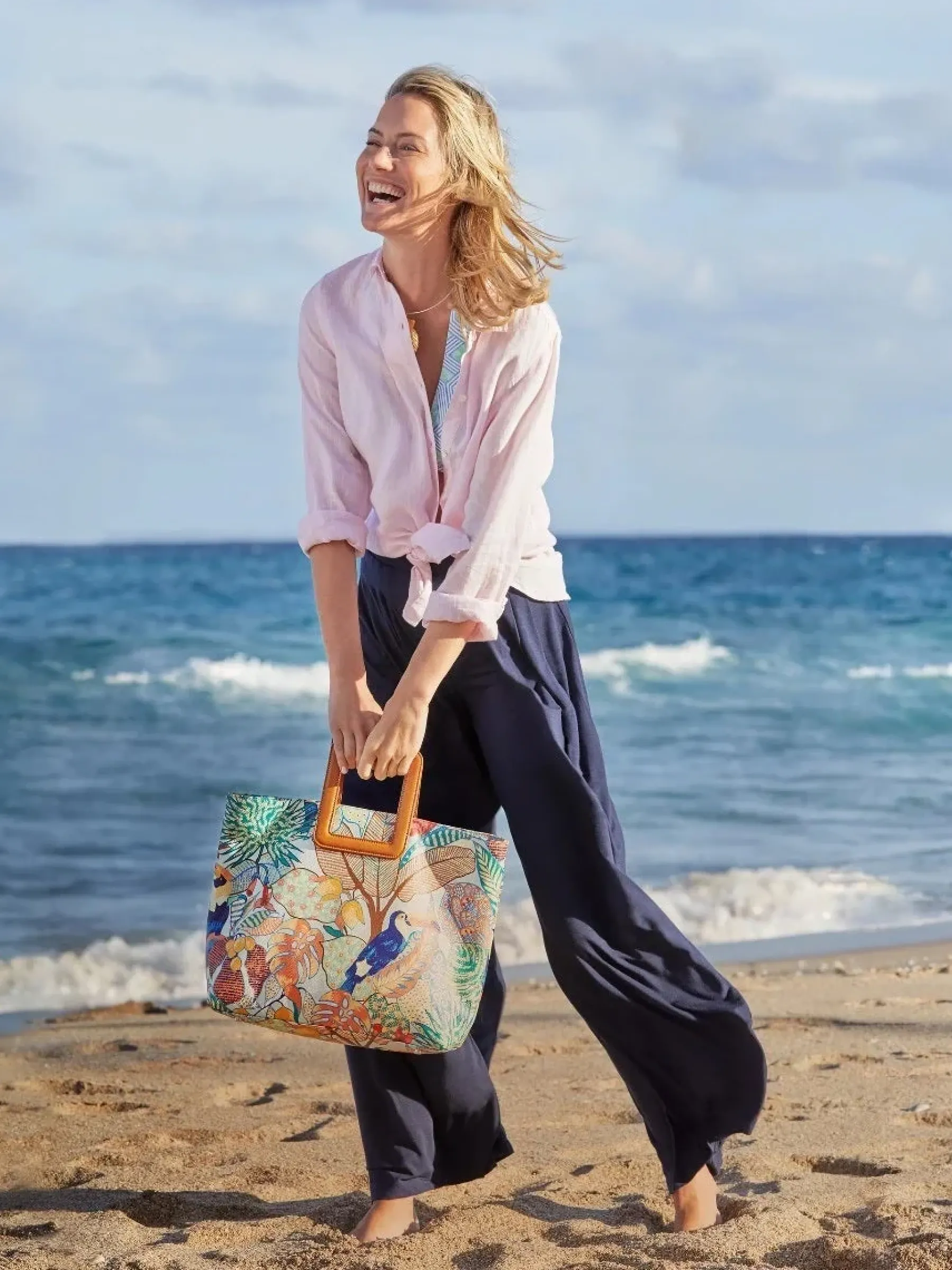 Britt Linen Shirt-J.McLaughlin Discount