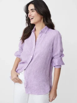 Britt Linen Shirt-J.McLaughlin Outlet