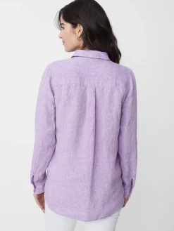 Britt Linen Shirt-J.McLaughlin Outlet