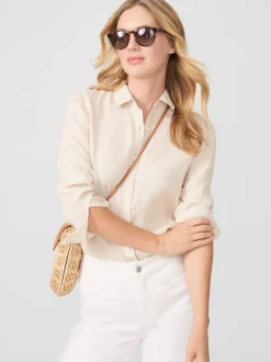 Britt Linen Shirt-J.McLaughlin New