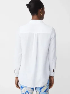 Britt Linen Shirt-J.McLaughlin Fashion
