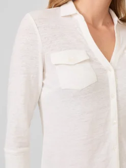 Brynn Linen Shirt-J.McLaughlin New