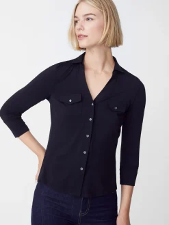 Brynn Lyford Jersey Shirt-J.McLaughlin Best