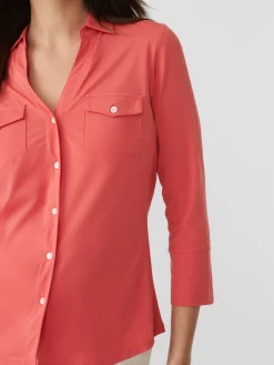 Brynn Lyford Jersey Shirt-J.McLaughlin Sale