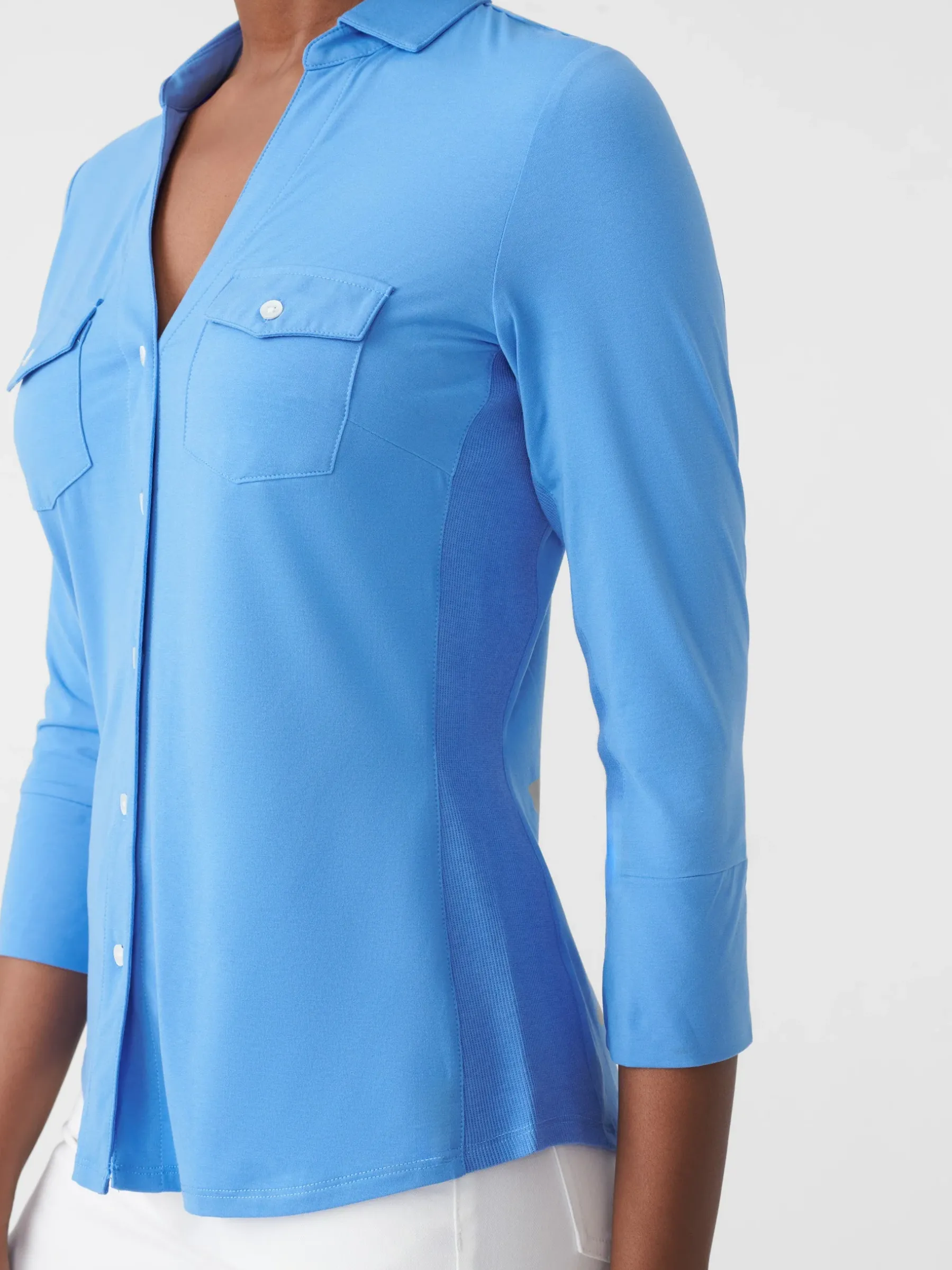 Brynn Lyford Jersey Shirt-J.McLaughlin Fashion