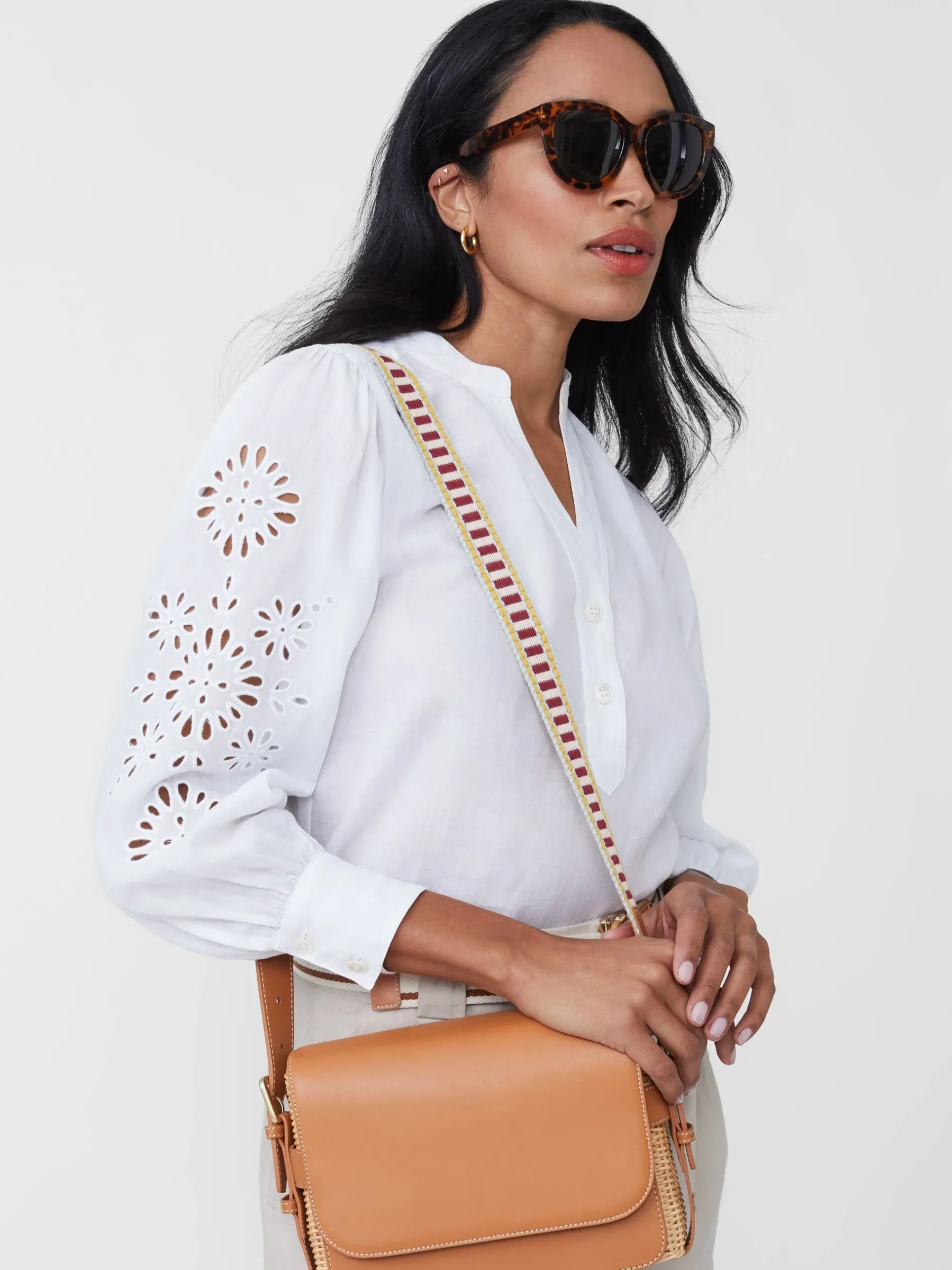 Cabott Wicker Crossbody-J.McLaughlin Hot