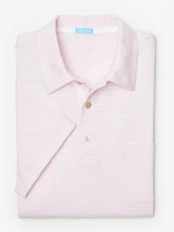 Callahan Cotton Polo In Stripe-J.McLaughlin Discount