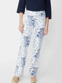 Carmel Pants In Chinoiserie Toile-J.McLaughlin Hot