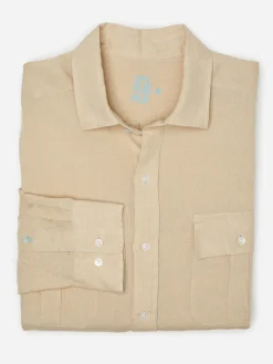 Christos Classic Fit Linen Shirt-J.McLaughlin Fashion