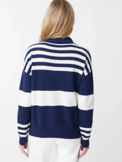 Clara Cashmere Turtleneck In Stripe-J.McLaughlin Sale