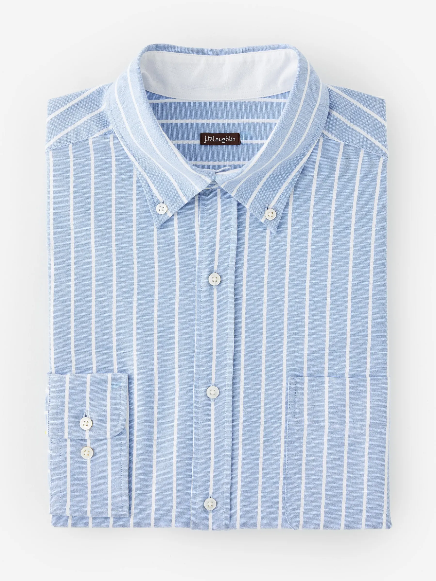 Collis Classic Fit Shirt In Stripe-J.McLaughlin New