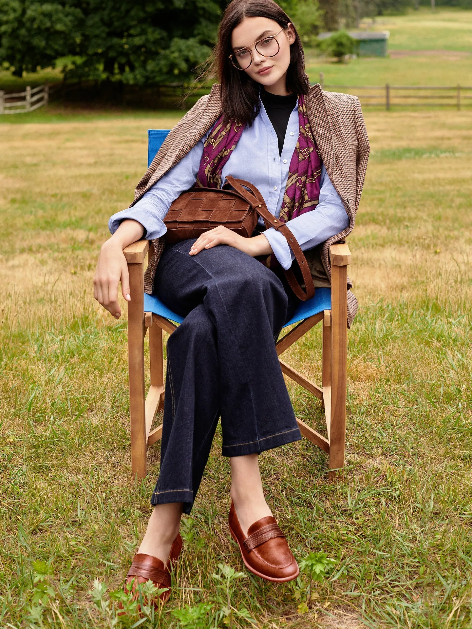 Concetta Leather Loafers-J.McLaughlin Online