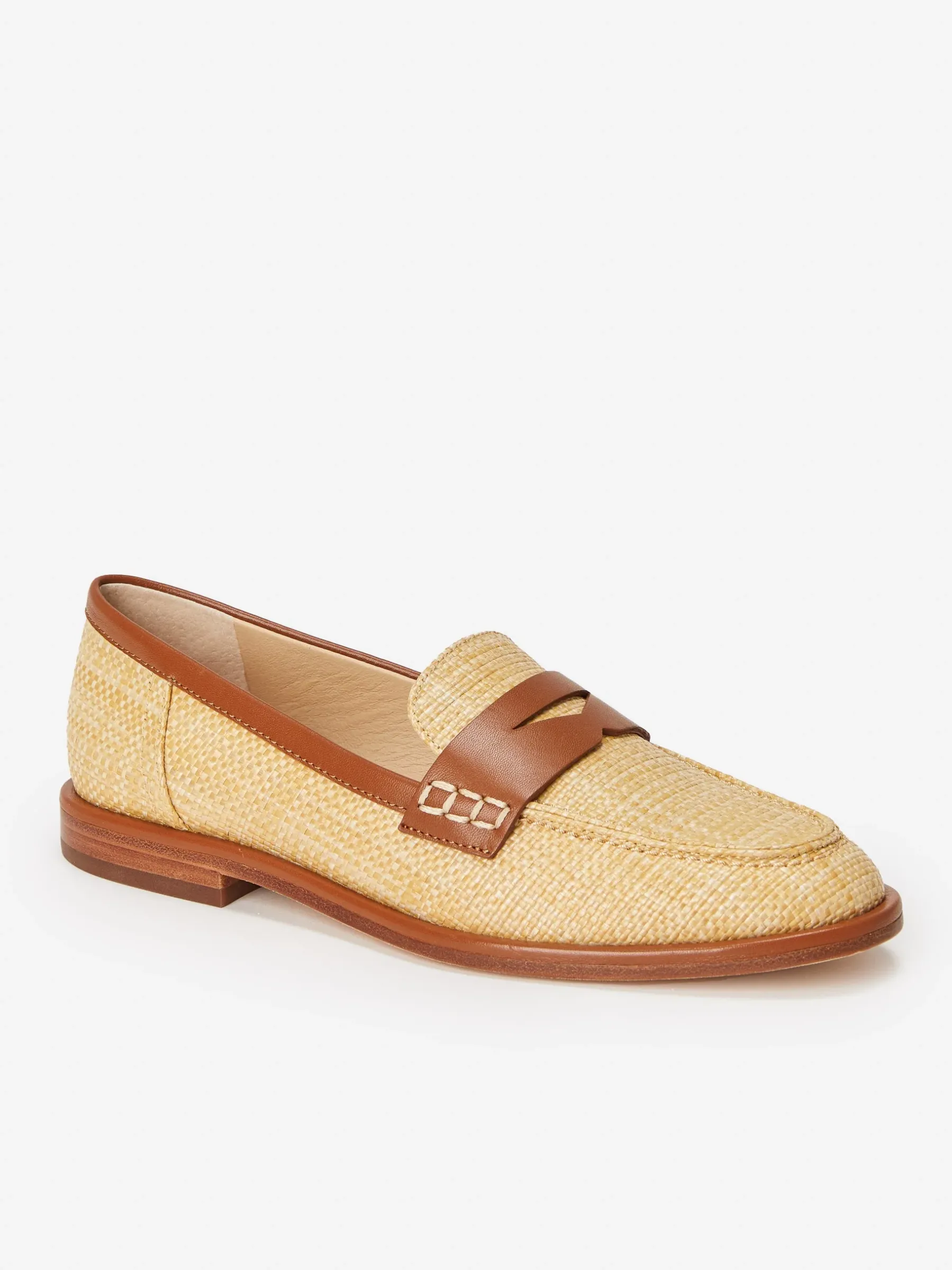 Concetta Raffia Loafers-J.McLaughlin Discount