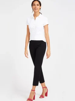 Court Cap Sleeve Polo-J.McLaughlin Fashion