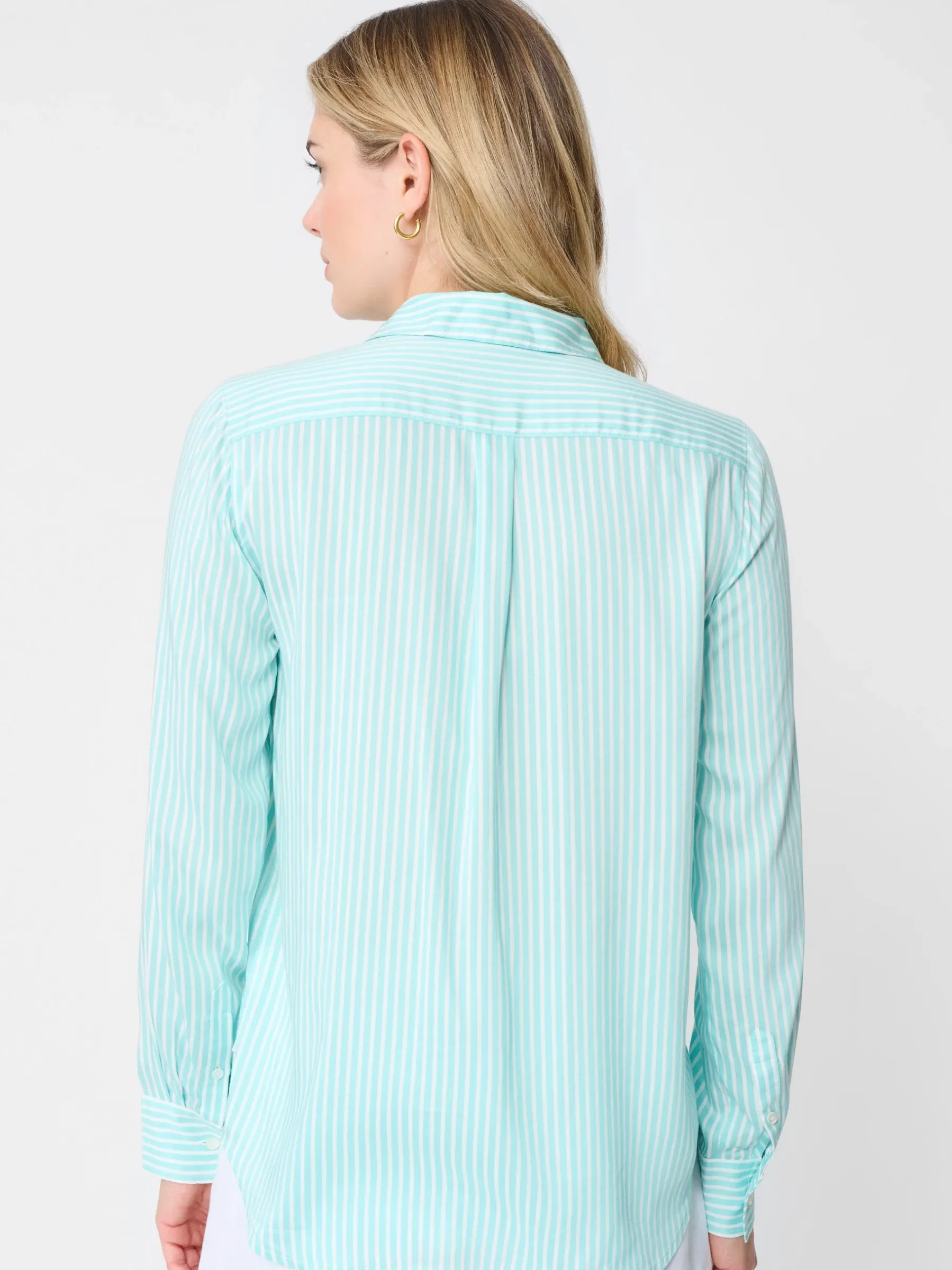 Denver Silk Shirt In Stripe-J.McLaughlin Sale