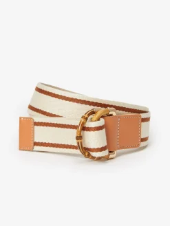 Dockside Belt In Stripe-J.McLaughlin Outlet