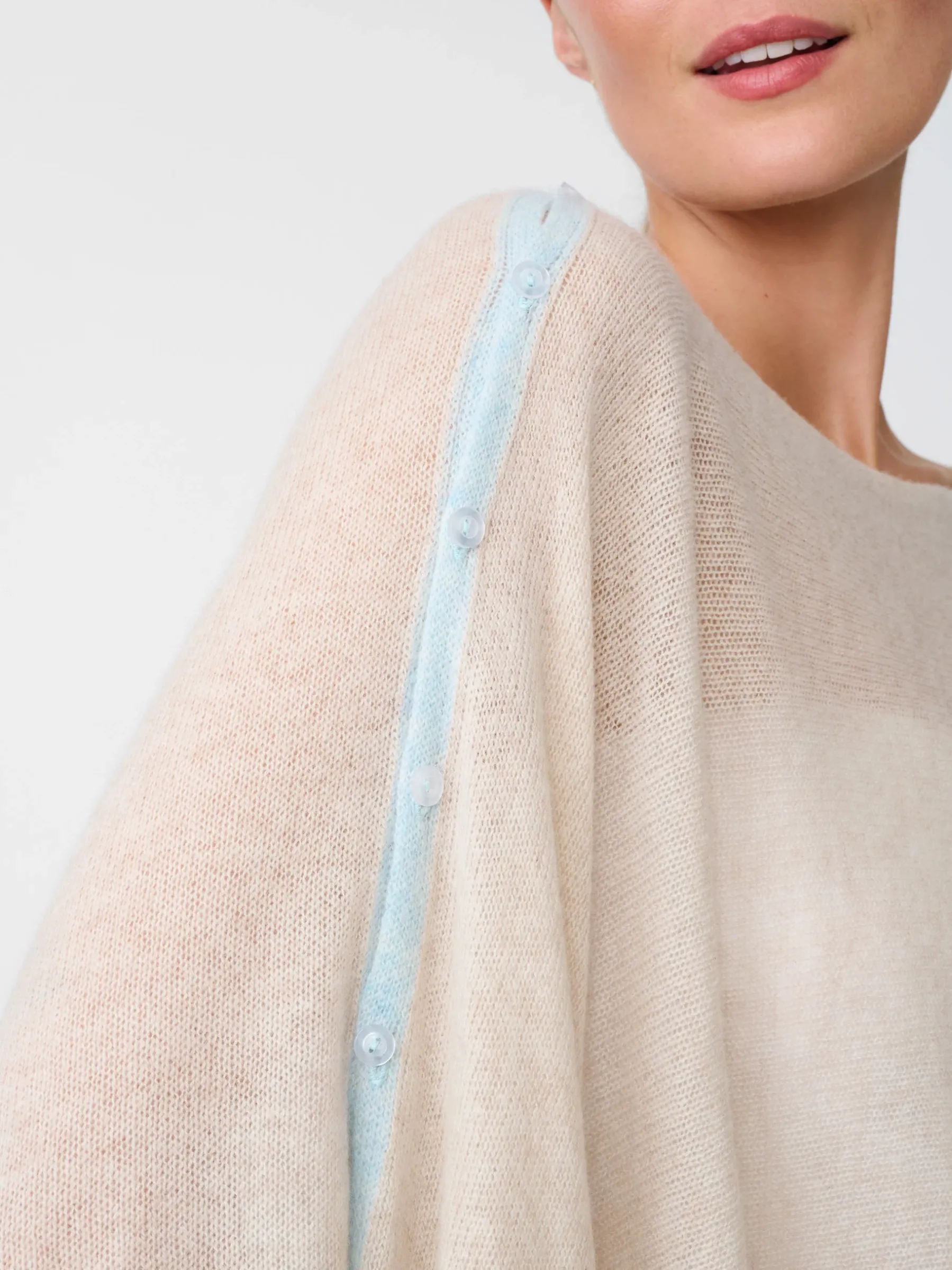 Doris Cashmere Poncho-J.McLaughlin Clearance