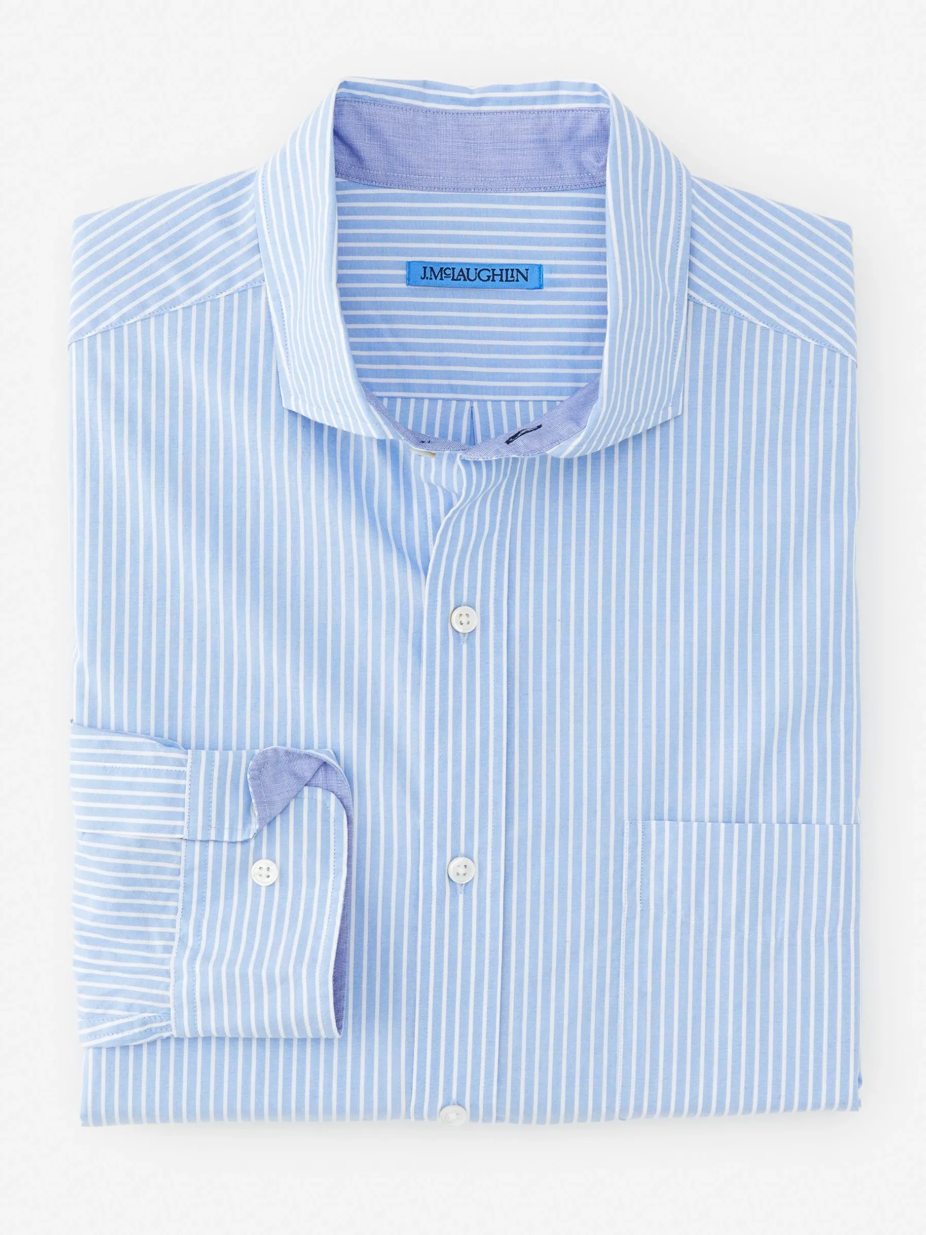 Drummond Classic Fit Shirt In Stripe-J.McLaughlin Hot