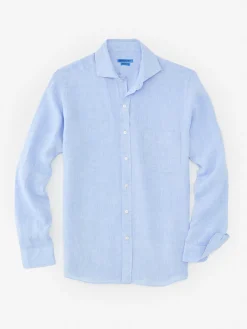 Drummond Modern Fit Linen Shirt-J.McLaughlin Online