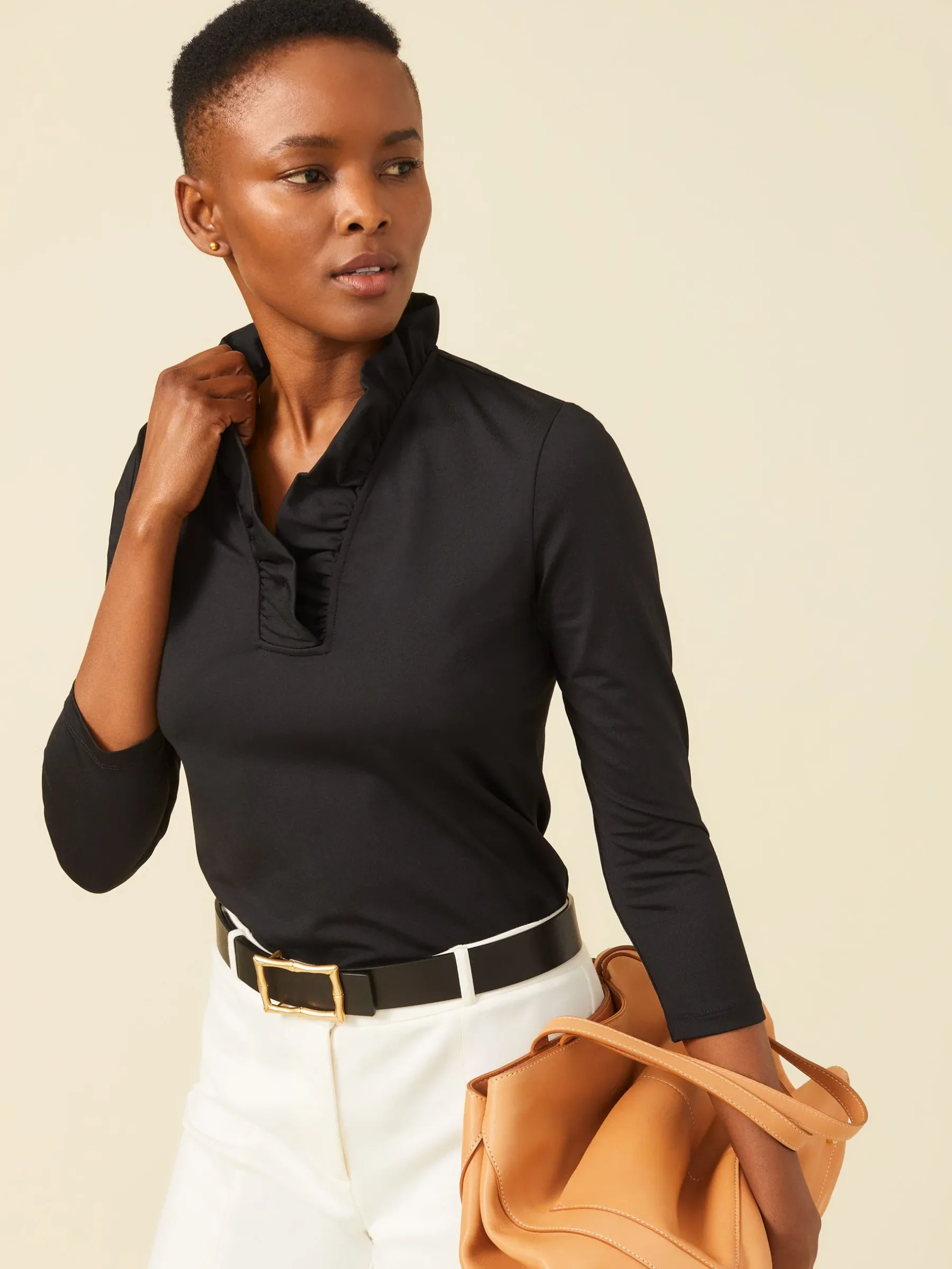 Durham Ruffle Top-J.McLaughlin New