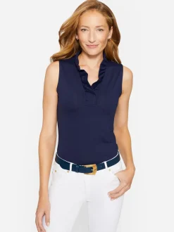 Durham Sleeveless Ruffle Top-J.McLaughlin Best