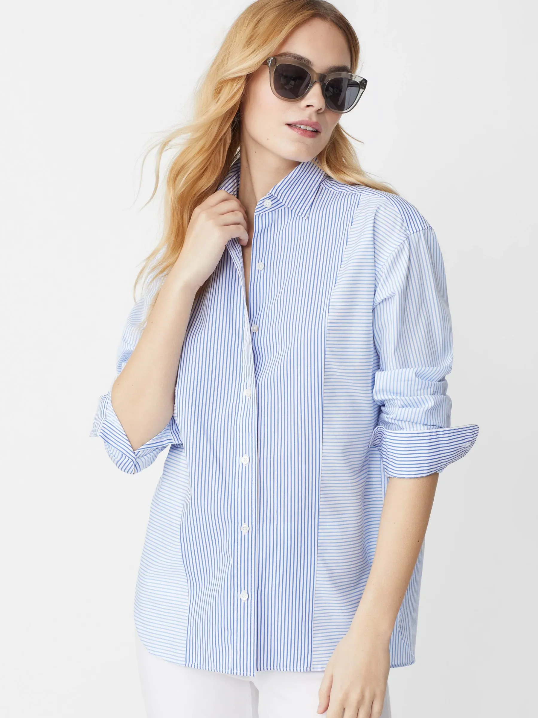 Dylan Shirt In Stripe-J.McLaughlin Outlet