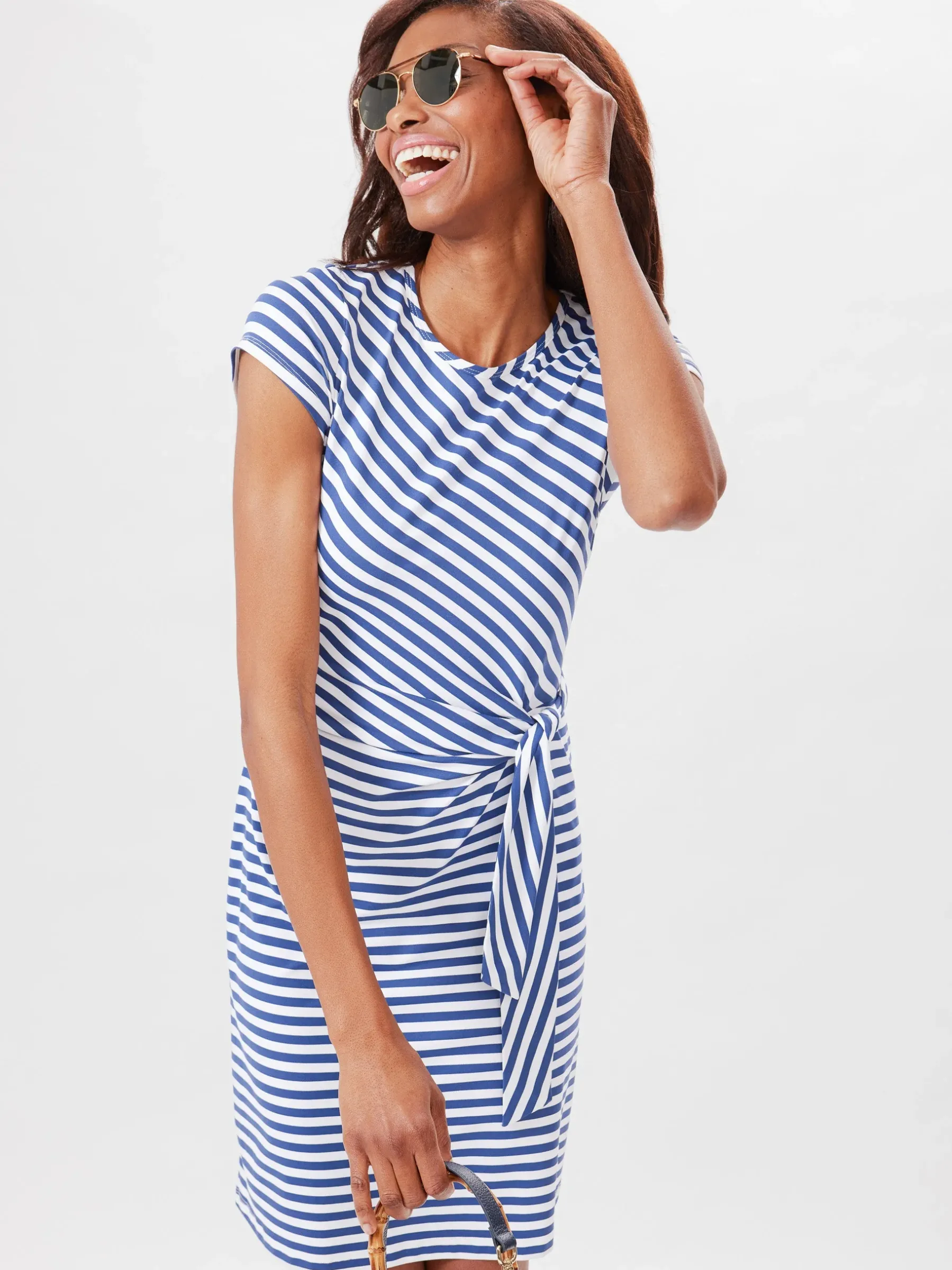 Elora Dress In Bangle Stripe-J.McLaughlin Online