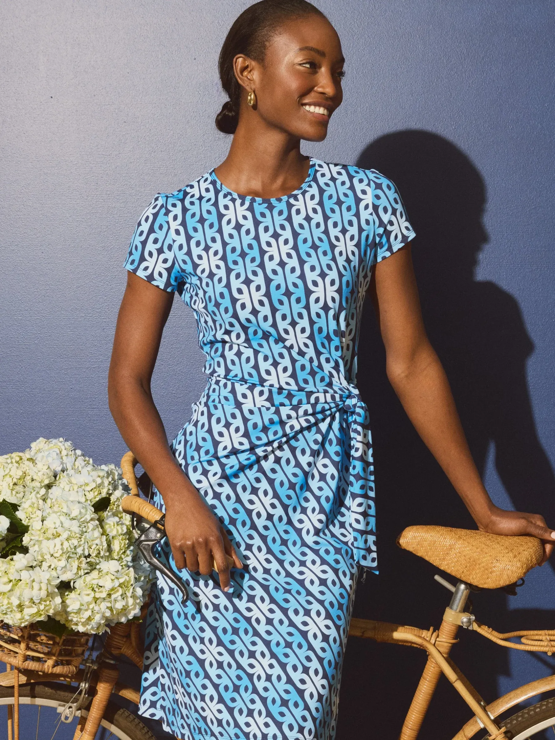 Elora Dress In Mini Block Chain-J.McLaughlin Sale