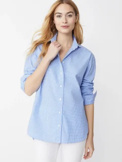 Finn Shirt In Micro Gingham-J.McLaughlin Sale