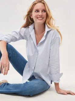 Finn Shirt In Stripe-J.McLaughlin Discount