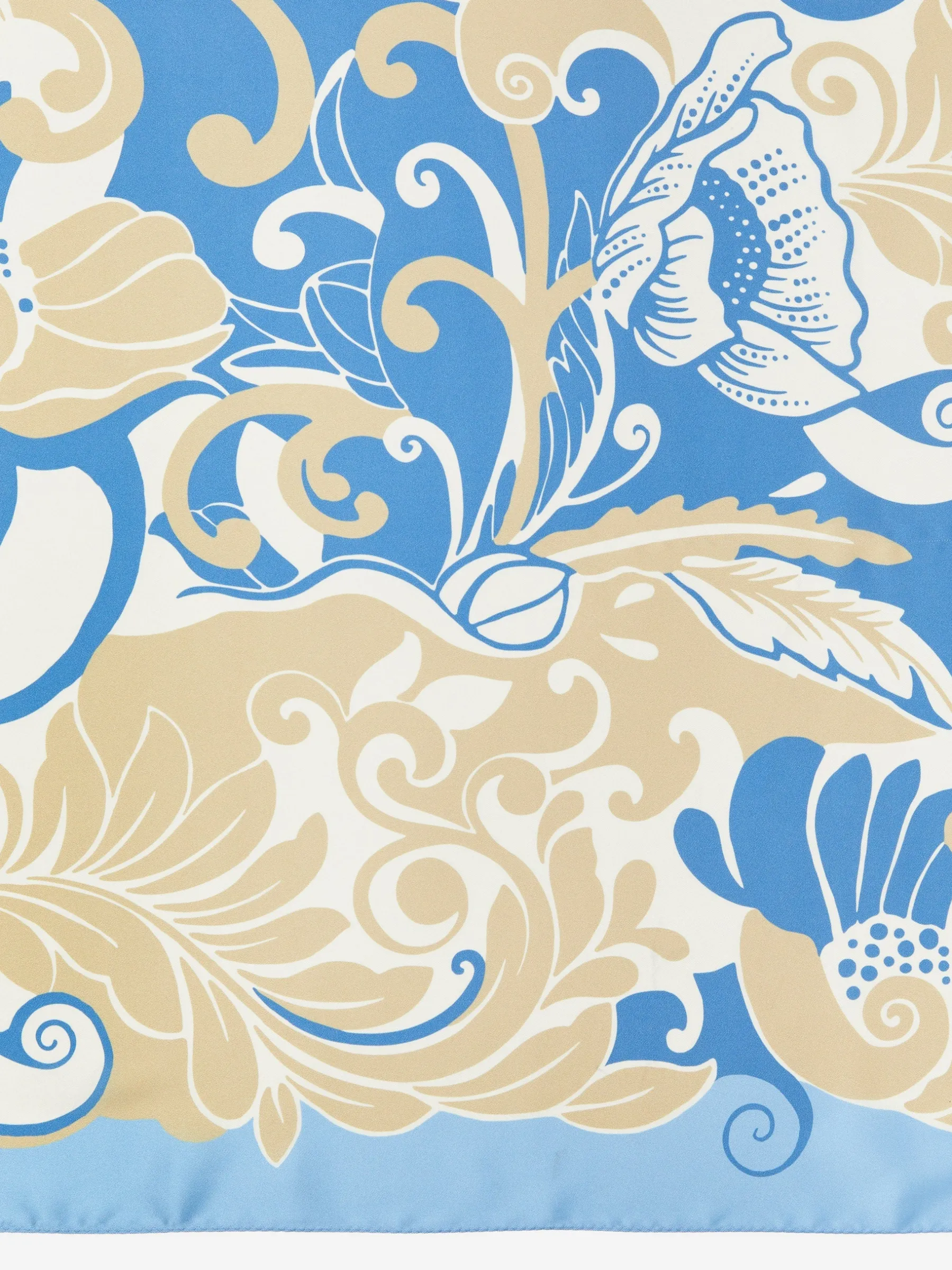Gemma Scarf In Maxi Pandora Floral Border-J.McLaughlin Hot