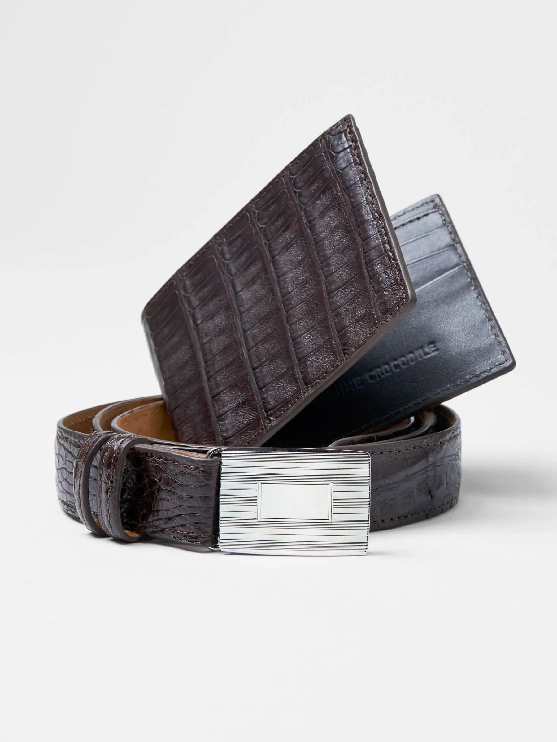 Genuine Crocodile Belt-J.McLaughlin Hot